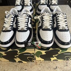 Black And White Bapestas