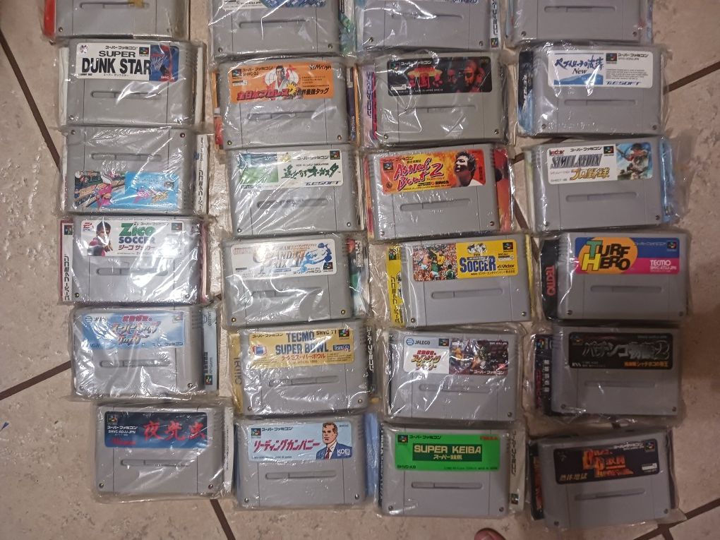 Super Nintendo Games