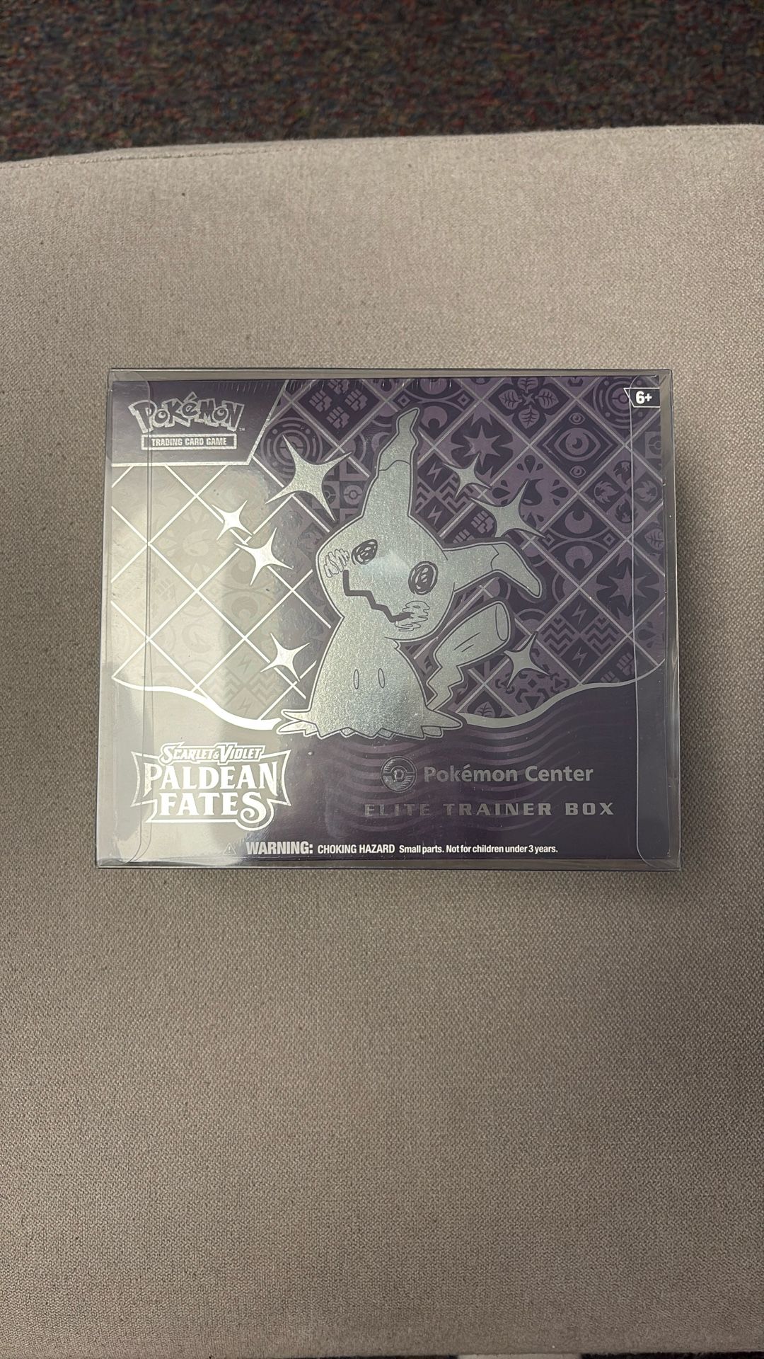 Pokemon TCG Pokemon Center Paldean Fates Elite Trainer Box