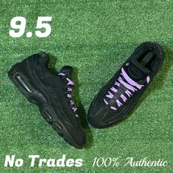 Size 9.5 Nike Air Max 95 “Black” 🐜 