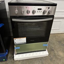 New 24" Frigidaire Stainless Smooth Top Electric Range 