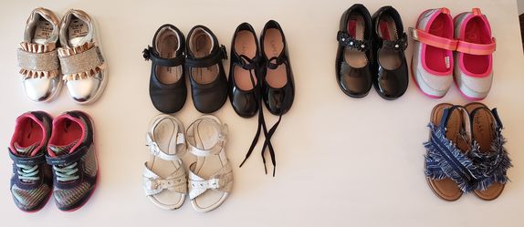 Little Girls Name Brand Shoes Size 9-10