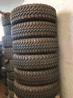 235/85/16 LT GOODYEAR MTR ABOUT 98% $750 (6] TIRES