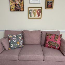 Christopher Knight 3 Seat Blush Sofa 