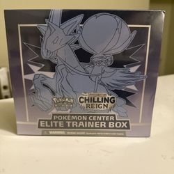 Pokemon Chilling Reign Pokecenter Etb 