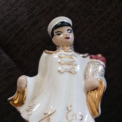 Vintage Porcelain Figurine Signed FH