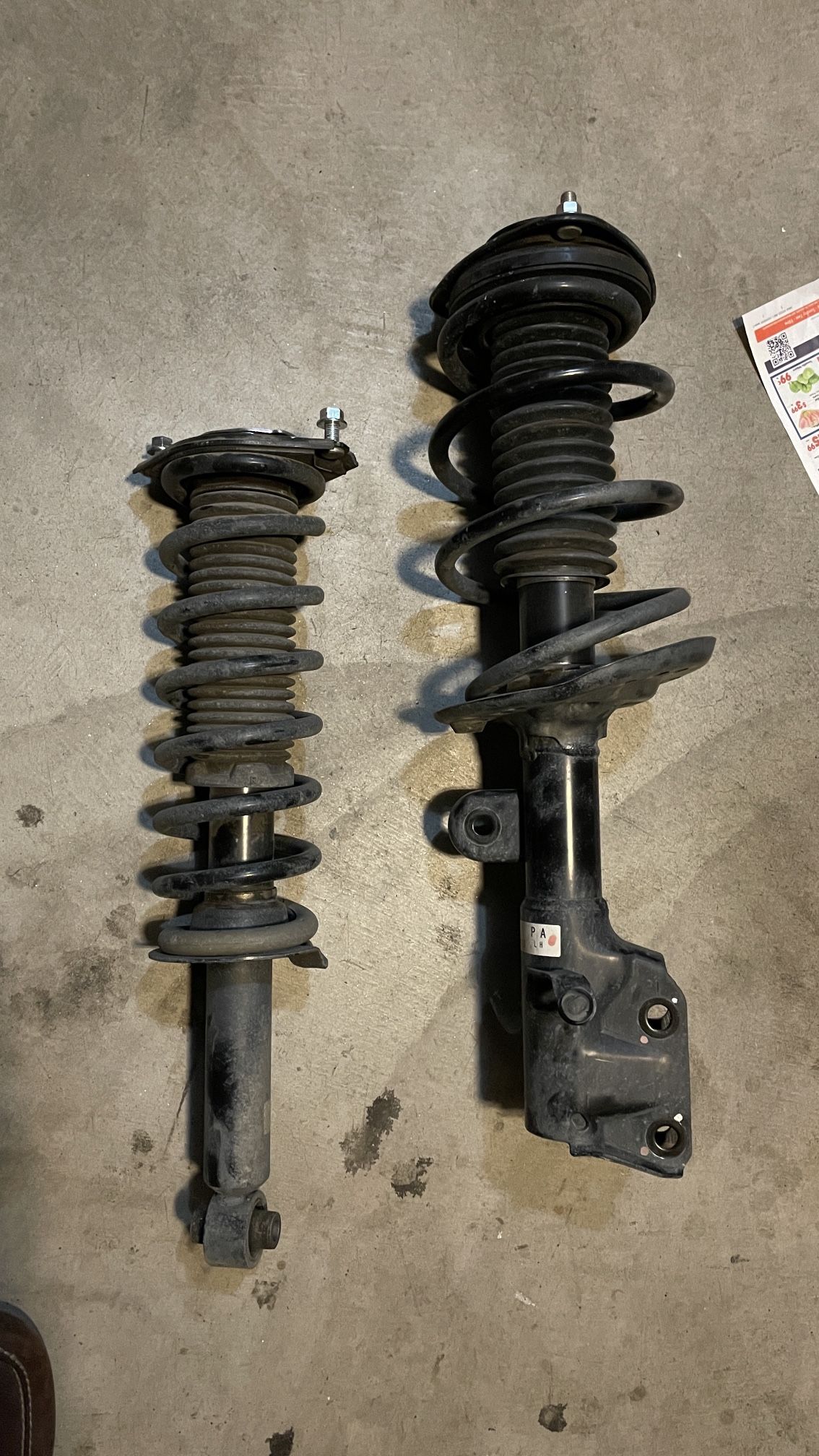 2019+ Subaru Forester Suspension Struts