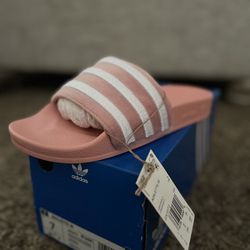 Women’s Adidas Pink Slides 
