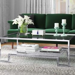 Hermosa Mesa De Cristal Para Sala