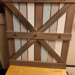Barn Door Photo Display 