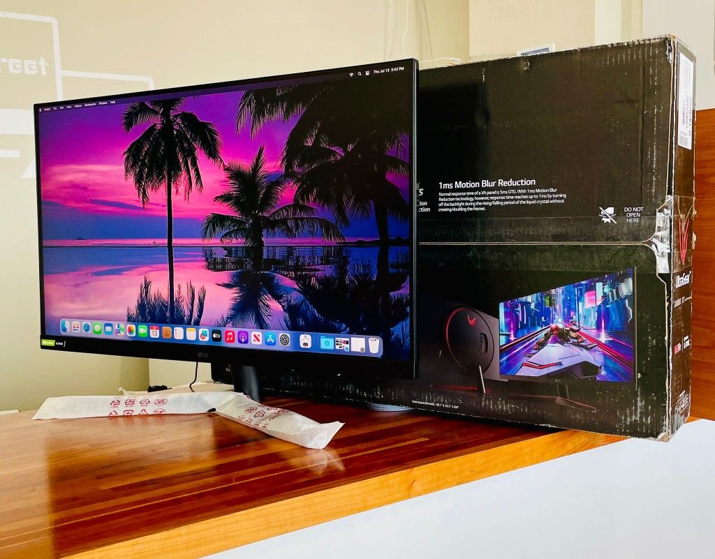 LG 32” UltraGear 32GN50T GAMING MONITOR 165hz Nvidia G-Sync NEW