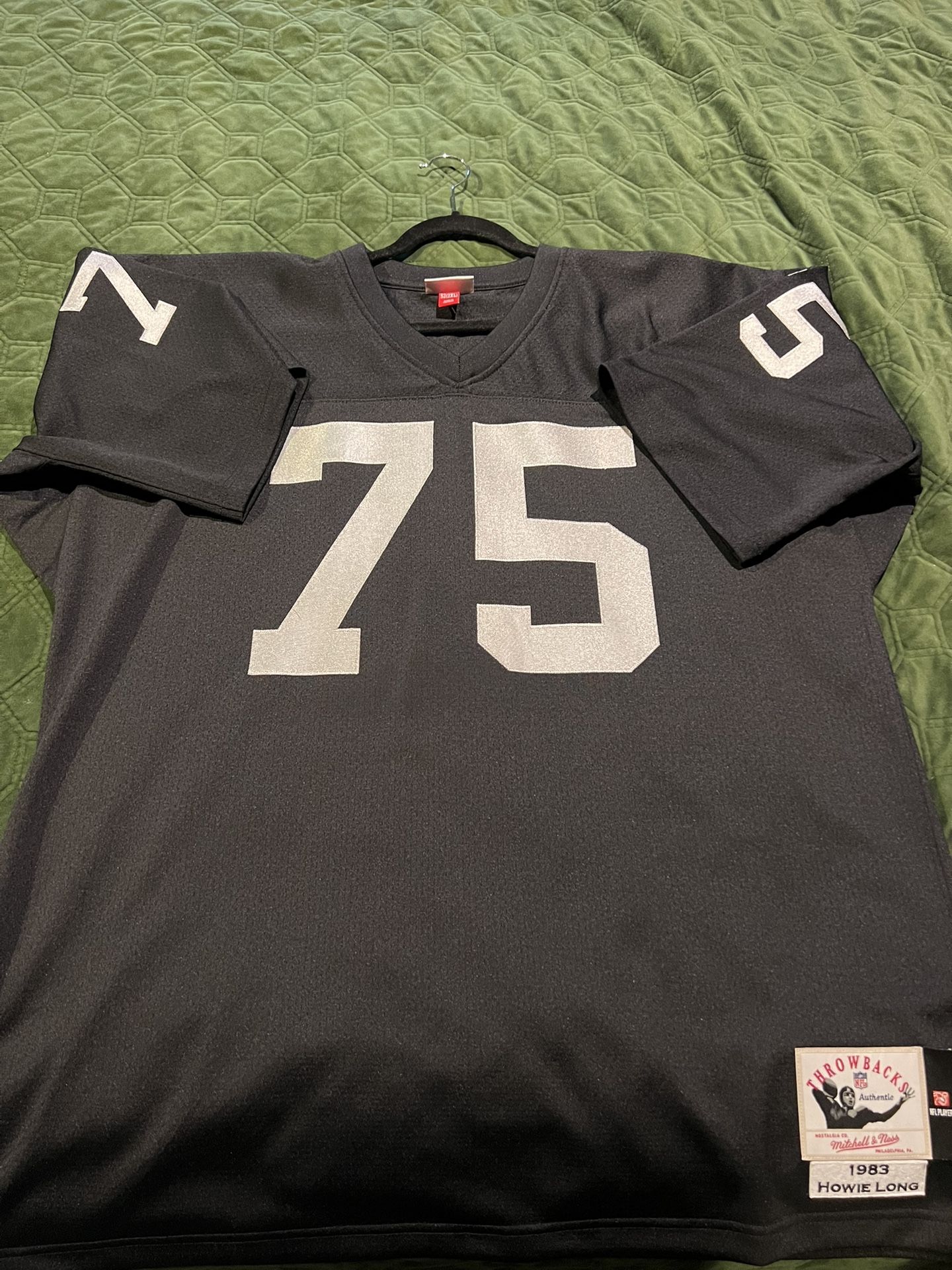 Howie long Authentic Mitchell & Ness 1983 Raiders Jersey