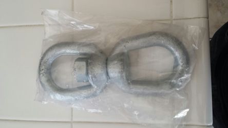Dropped Forged Swivel Eye Hook