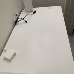 🧑‍💻 Branded **FLEXISPOT** Electric Standing Desk (**FREE DropOff) |White Compact & Modern Desktop