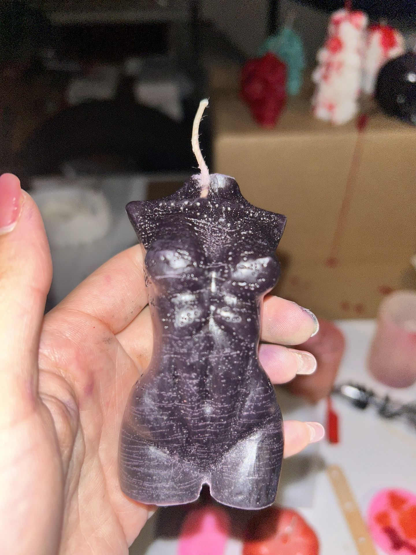 Spooky Halloween Candles