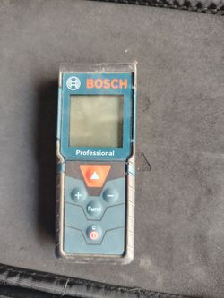 Bosch  165 ft  measuring  tape laser distance  $65