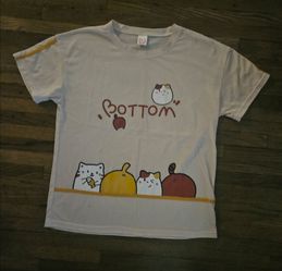 BOTTOM YOUTH  WOMEN XL SIZE BEIGE T-SHIRT PRE-OWNED NORMAL WEAR  SEE DESCRIPTION