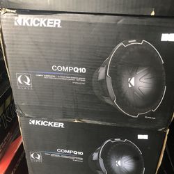 Kicker CompQ 10 On Sale Today For 229.99