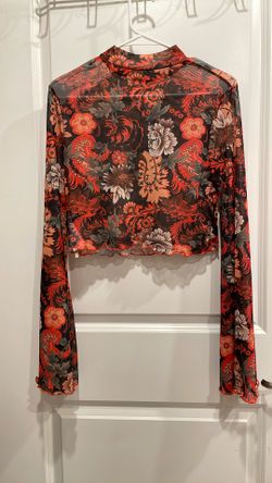 Crop Top (bell Sleeve)