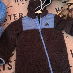Infant 24 Months Fleece Snowsuit And Fleece Jacket