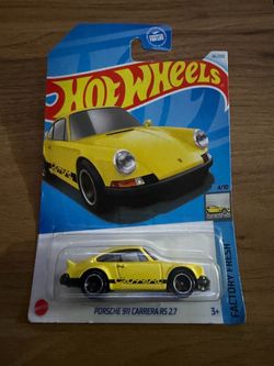 Hot Wheels Mainline Porsche 911 Carrera RS 2.7 Brand New