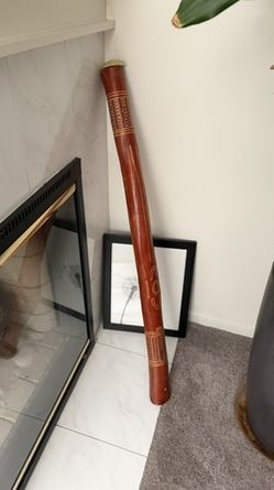Painted Wooden Didgeridoo