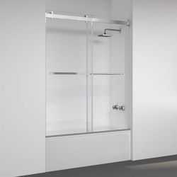 Spezia 60 Inch Frameless Shower Door