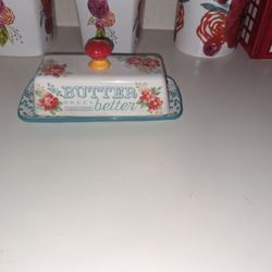 Pioneer Women Butter Dish