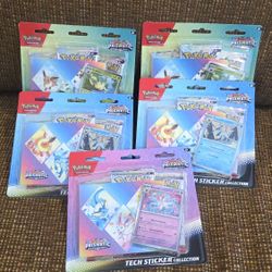 Pokémon Prismatic tech sticker collection