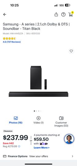 Samsung Sound Bar