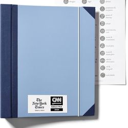 Folio Document Organizer with Labels, Important Folders with Pockets,File Stylish Binder for Storing Important Papers, Certificates, Passports, Photos