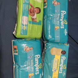 Diapers Size 1
