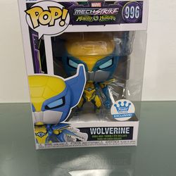 Funko Pop Marvel MechStrike Monster Hunters WOLVERINE 996 Funko Shop Exclusive