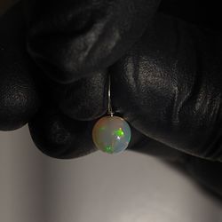Natural Opal Bead (925) Pendant