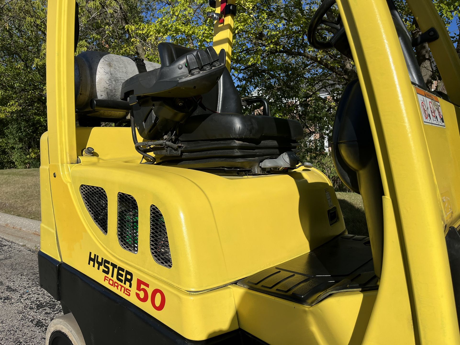 Forklift Hyster S50FT, 2013, Cap. 5000lb (3 in stock)