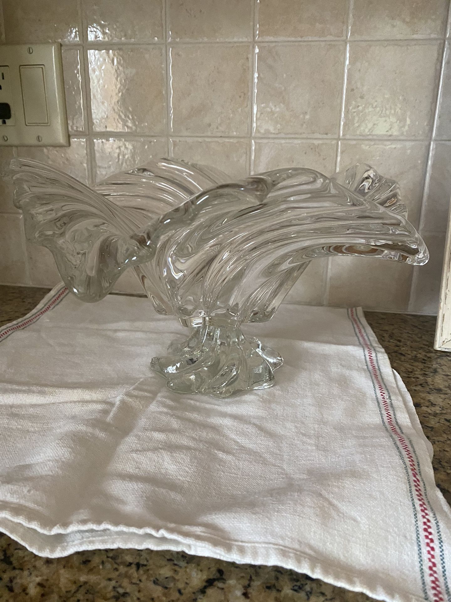 Beautiful Glass Milsaka Bowl