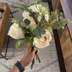 Faux Flower Bouquet 