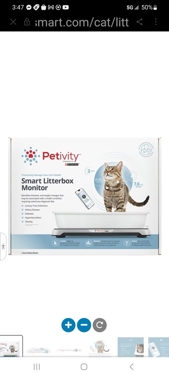  Smart Litterbox Monitor..new In Box
