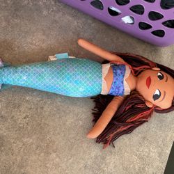 Ariel From Little Mermaid Stuffed Doll 