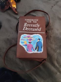 Cross Bag Beetlejuice Handbook For The Recently Deceased