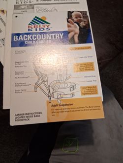 Back country baby carrier