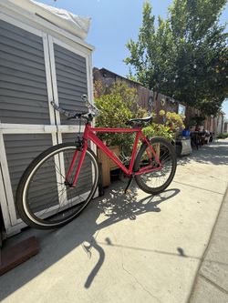 Single speed bike fixed gear