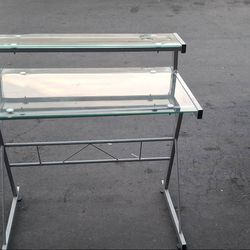 Glass Desk 