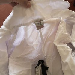 Lab coat and lab goggles 