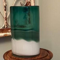 Glass Candle Holder 