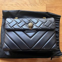 Kurt Geiger Kensington Soft Bag – Black Quilted Leather – Excellent Condition – Public Meetup