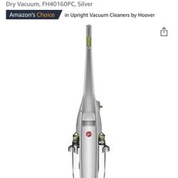 Hoover FloorMate Deluxe Hard Floor Cleaner Machine, Wet Dry Vacuum, FH40160PC, Silver