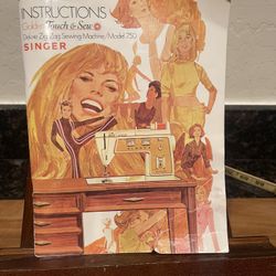 Singer Golden Touch & Sew Model 750 Instruction Manual