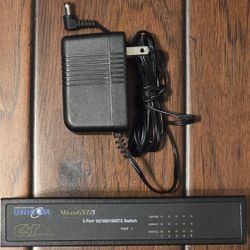 Unicom MicroGST 5 port 10/100/1000 GB Ethernet switch