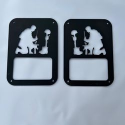 Cubiertas De Luces Traseras De Jeep Wrangler Jk